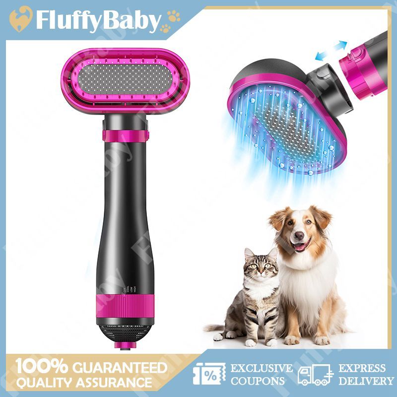 2 IN 1Blower Kucing Anjing Sisir Kucing Pet Blower Hairdryer Kucing Pet Grooming Dryer Pengering Bul