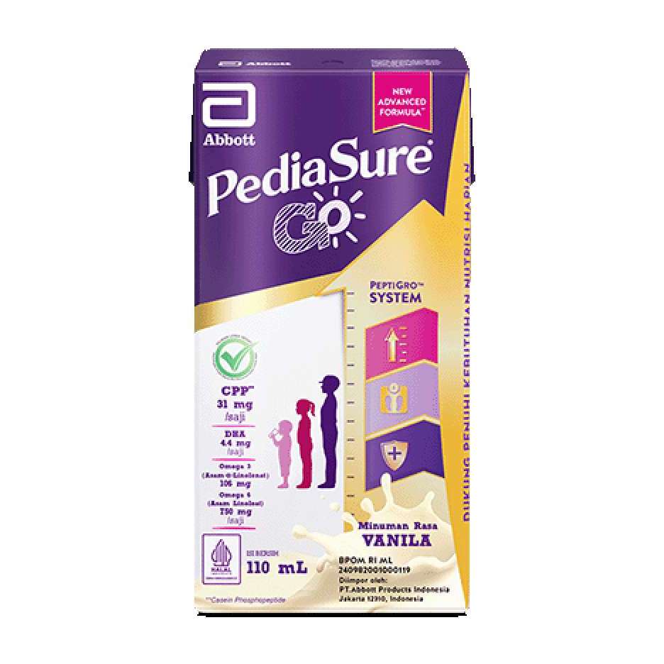 

PEDIASURE GO VANILLA UHT 110 ML