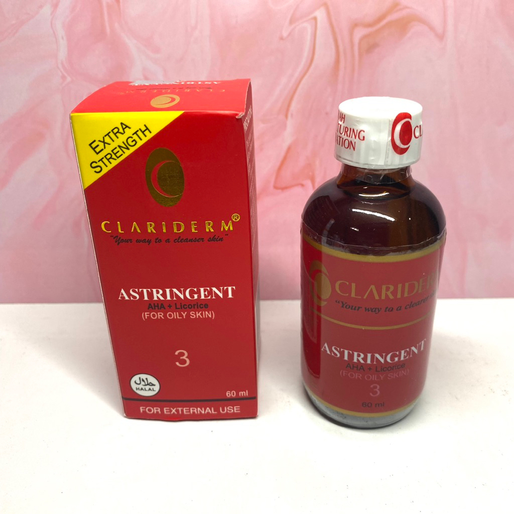 Toner Clariderm Astringent Ori Import