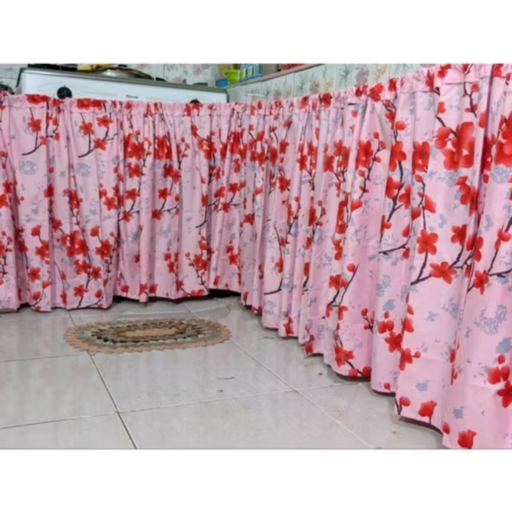 GORDEN KOLONG MOTIP BUNGA SAKURA