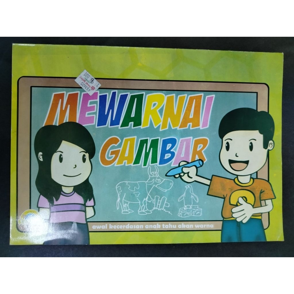 BUKU TK MEWARNAI GAMBAR (BESAR), RINZON