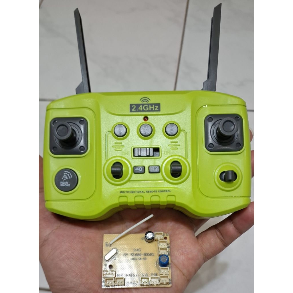 REMOTE CONTROL SET RC EXCAVATOR 16CH MODEL STRONG QATOVA 561 SUPER SKALA 1:16 2,4GHZ POWER VIROCK SI