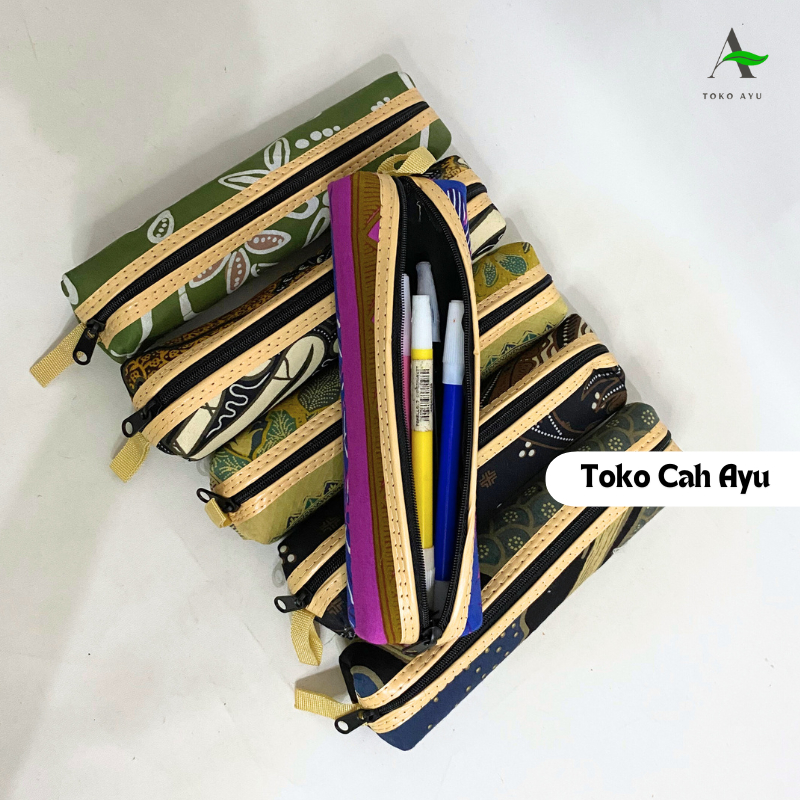 

toko cah ayu/kotak pensil bahan batik/sovenir pernikahan/oleh-oleh khas jogja