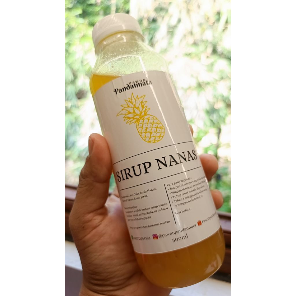 

Sirup nanas Homemade