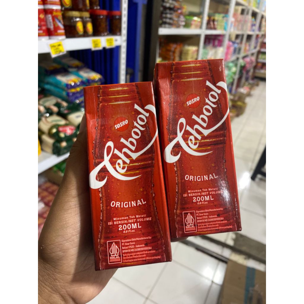 

Teh Botol Sosro 200ml Isi 4pcs