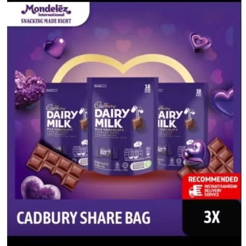 

CADBURY Coklat, isi 18 × 3