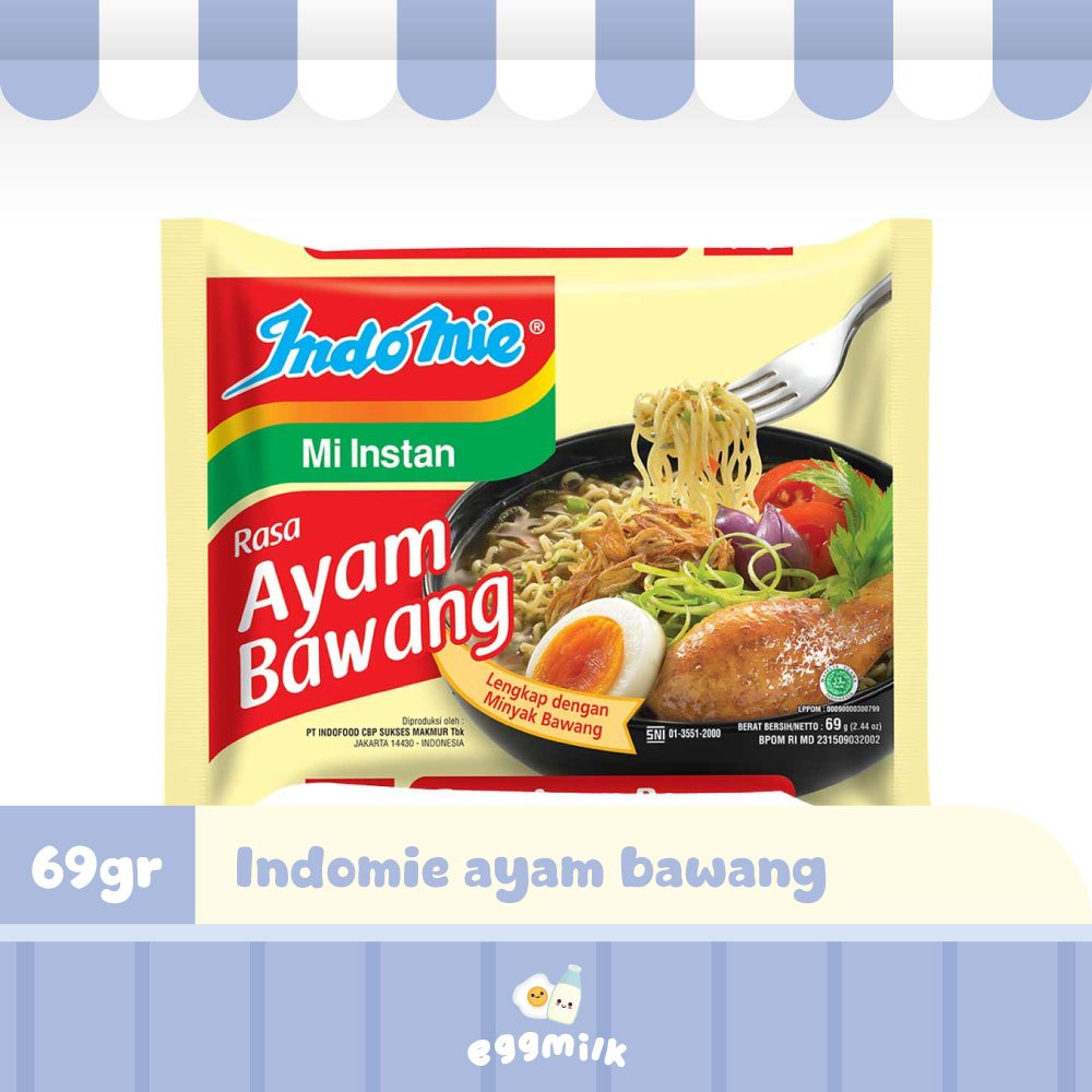 

Indomie Ayam Bawang 69gr
