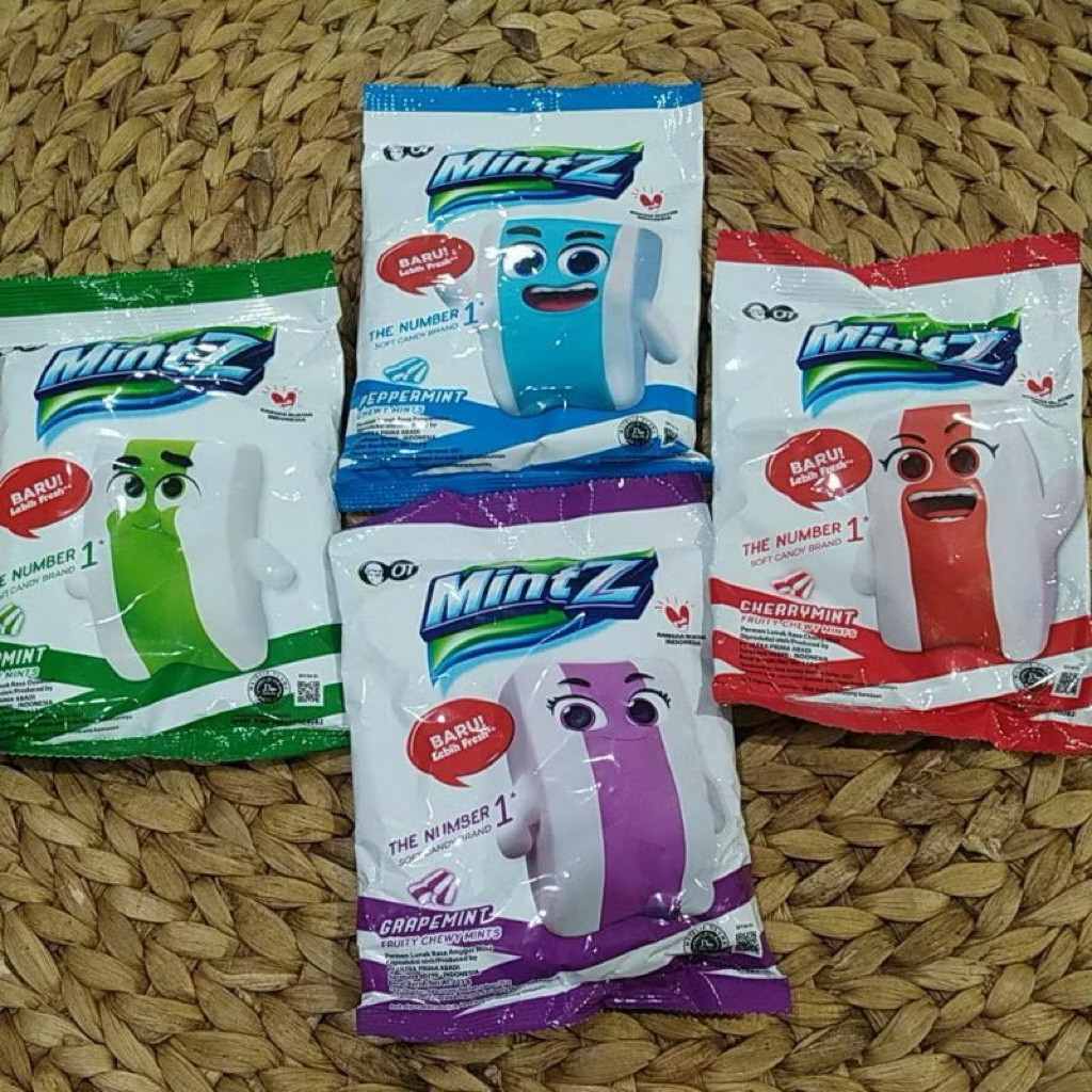 

•JEJU• MINTZ PERMEN 115GR ISI 50PCS (2,3GR) | PERMEN MINT