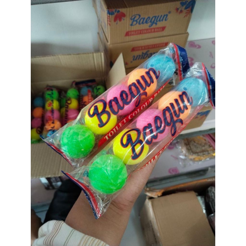 Kapur Barus Besar Warna-Warni Isi 5