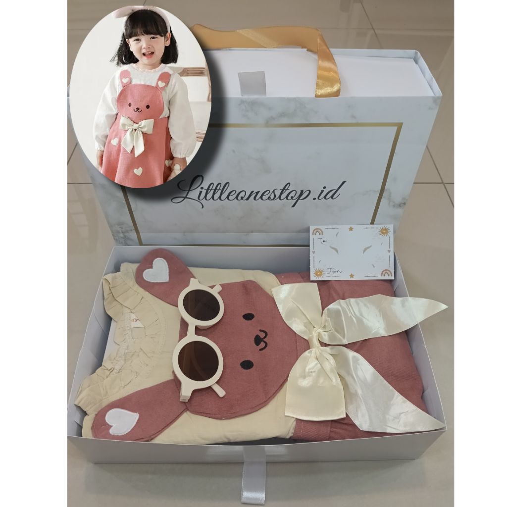 [Baru Datang]Hampers Kado Ulang Tahun Dress Anak Perempuan 1-2 tahun | Kado Ultah Anak Cewek