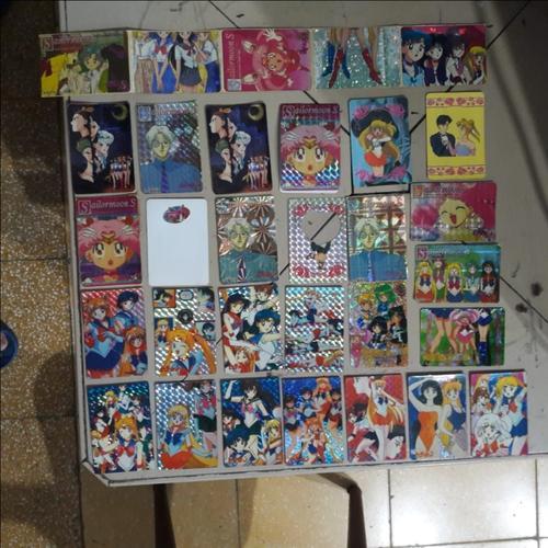 

SAILOR MOON SAILORMOON CARD KARTU HOLOGRAM TELEPON TELPON ASLI BANDAI