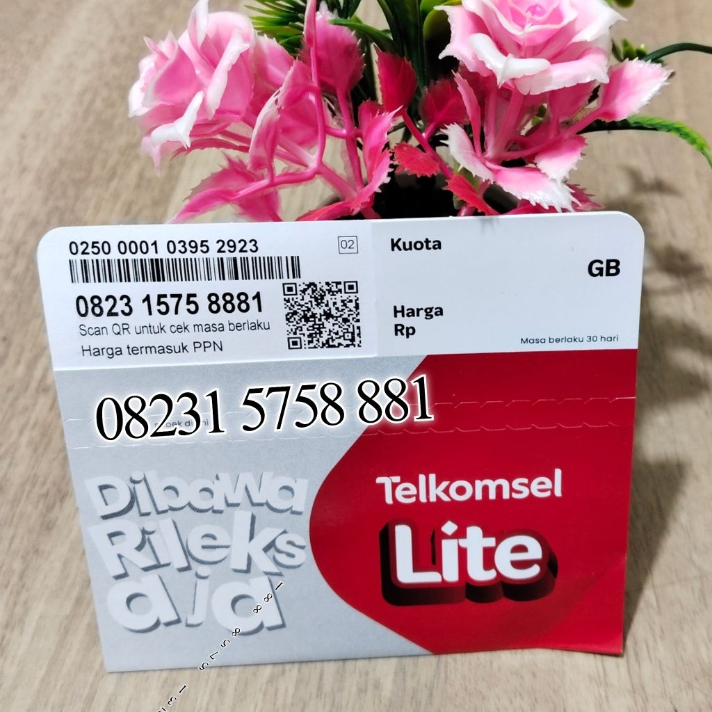 Nomor cantik Telkomsel 5758 88x