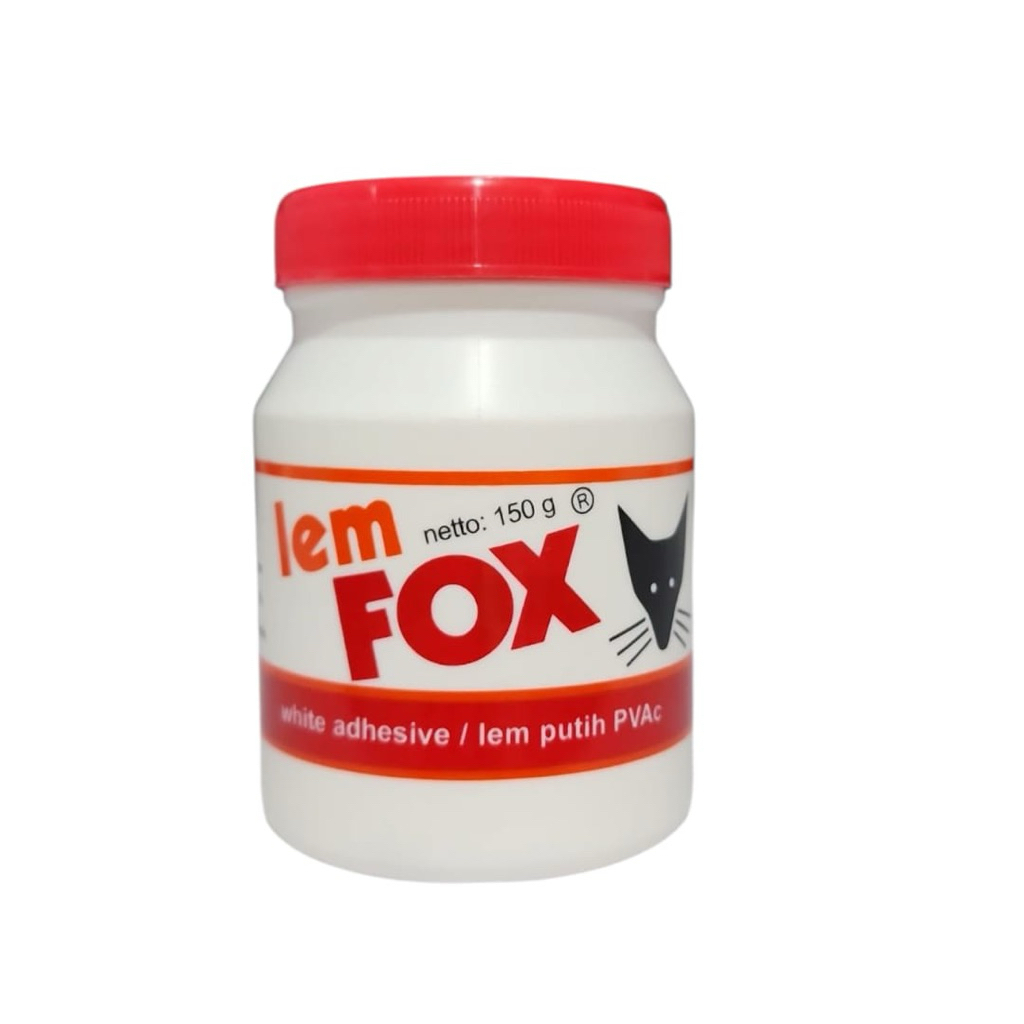 

Lem Fox Putih PVAc 150 gram Serbaguna Cod