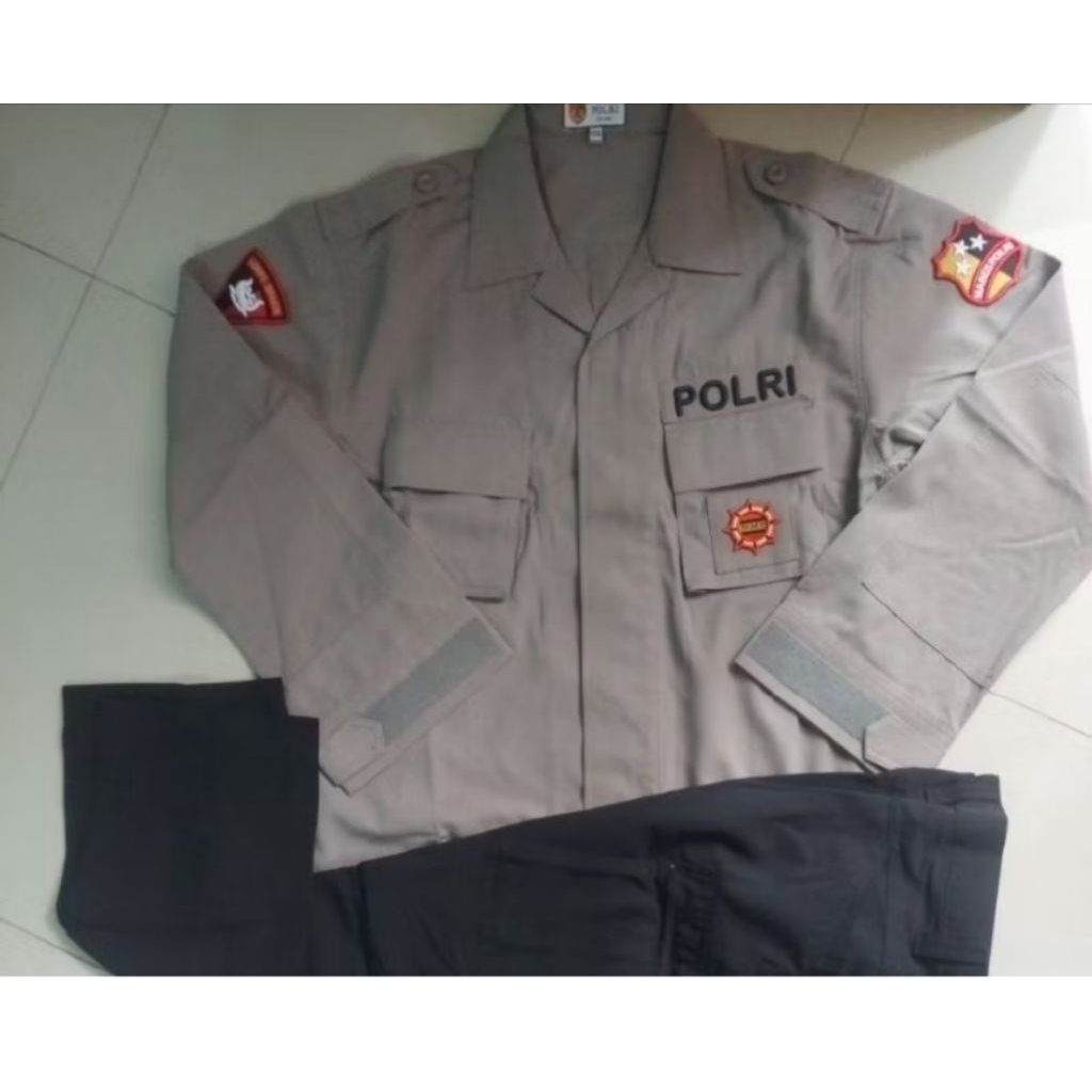 SERAGAM PDL TACTICAL COKLAT TWO TONE