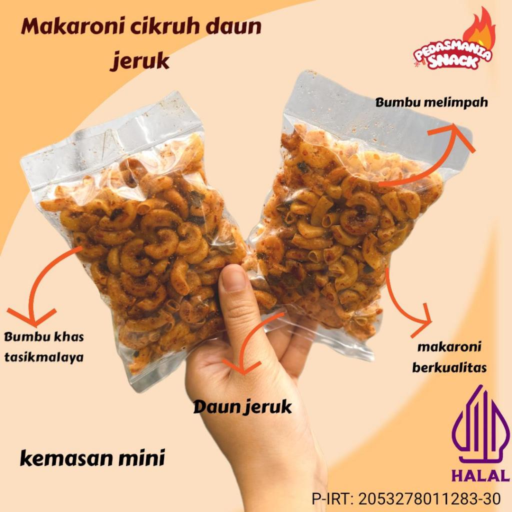 

MAKARONI CIKRUH MINI DAUN JERUK-BUMBU MELIMPAH