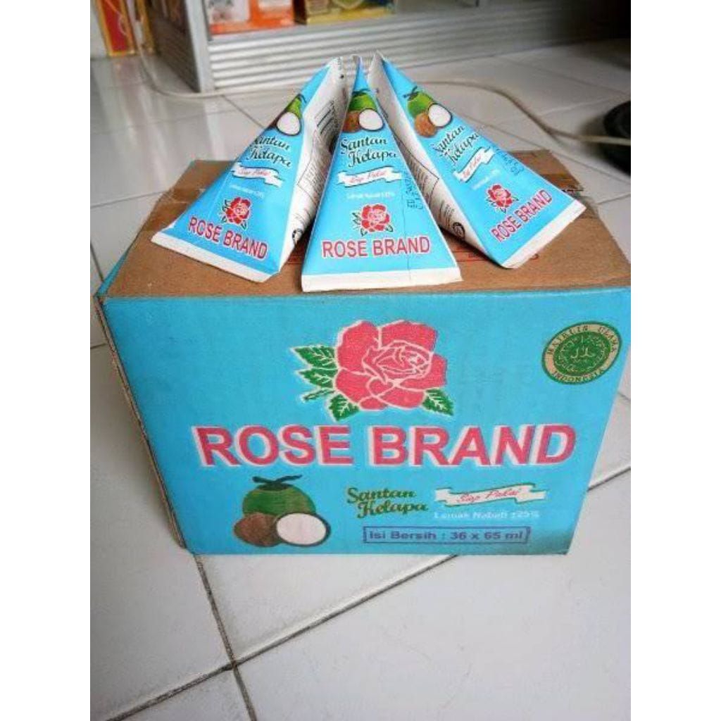 

ROSEBRAND SANTAN 65 ML TCA 1 DUS ISI 36 PCS