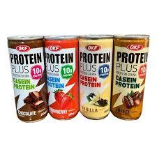 

[oddsolshop] pekanbaru/OKF Protein Plus Drink 240ML Chocolate Strawberry Vanilla Coffee