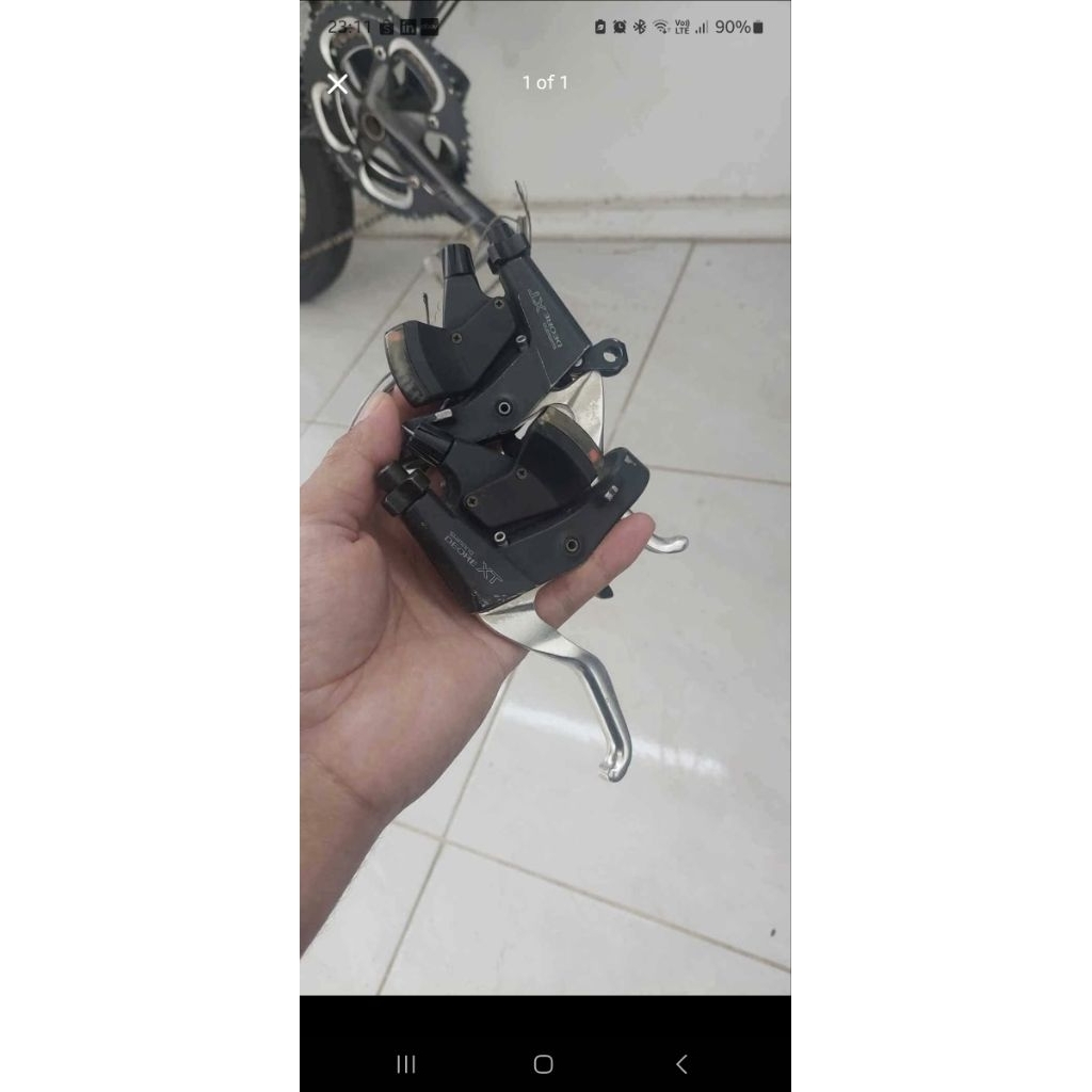 briefter deore xt m739 3x8 speed