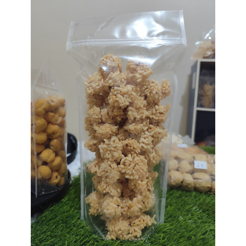

rengginan kriuk renyah gurih 150g / snack kiloan / cemilan camilan jajanan makanan ringan murah meriah / pusat oleh-oleh khas solo