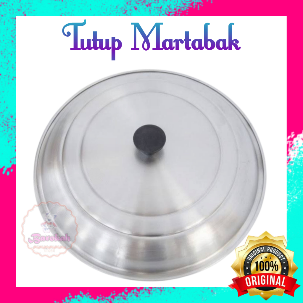 Tutup Loyang Martabak Manis / Tutup Kuali Bahan Aluminium