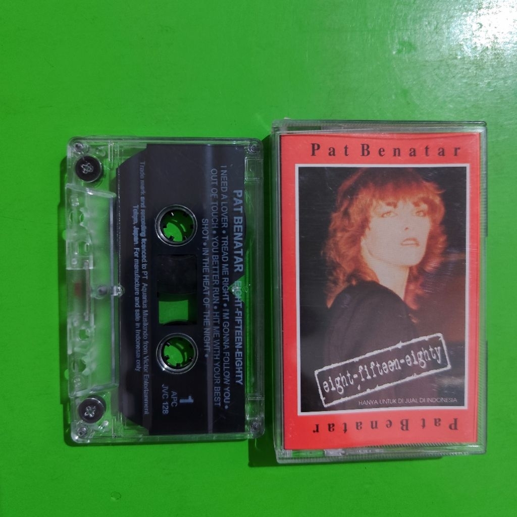 Kaset PAT BENATAR Eight - Fifteen - Eghtty
