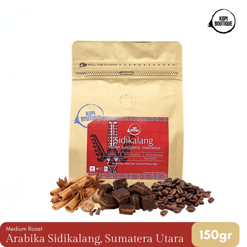 

Kopi Arabika Sumatra Sidikalang 250gr