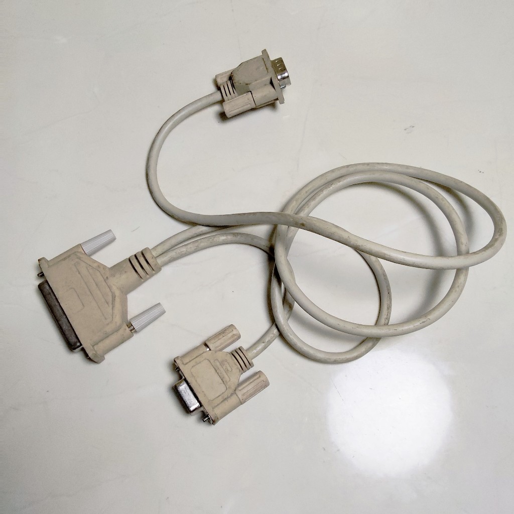 Kabel connector DB9 Male to DB9 Female and DB25 Male