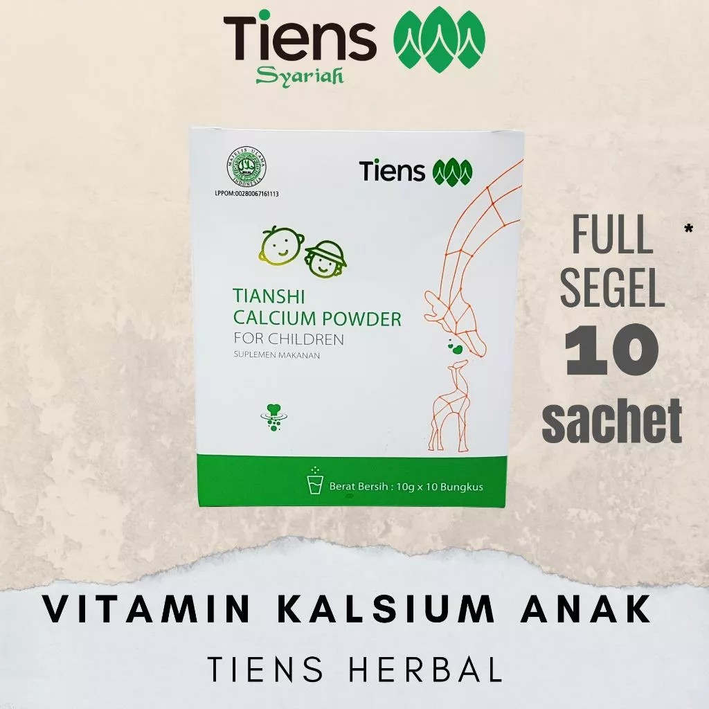 

Calcium Powder For Children Original Tiens SUSU Nutrisi Vitamin Anak Susu Penambah Tinggi Badan