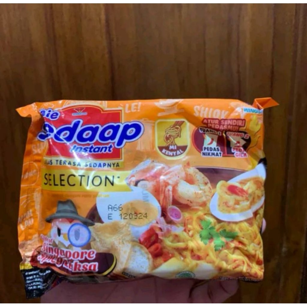 

Mie Sedaap Selection Singapore Spicy Laksa 85gr
