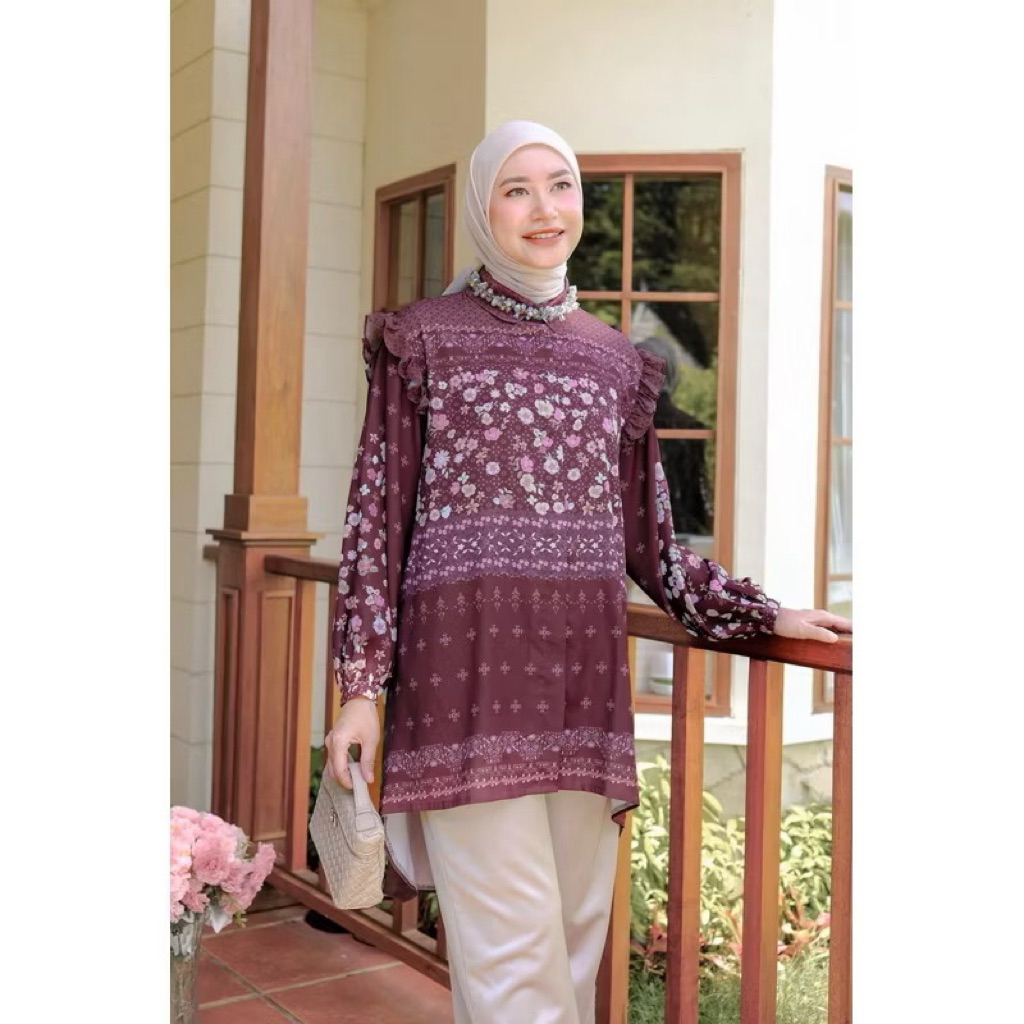 NEW Kienka Shakila Tunic by Kienka x Wardah | Kienka | Tunik Kienka | Baju Kienka | Preloved Kienka