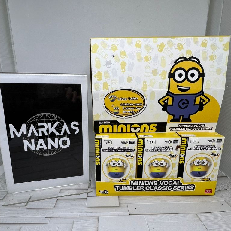 Minions Vocal Tumbler Classic Series Tumbler Dolls Boneka Minions Bersuara