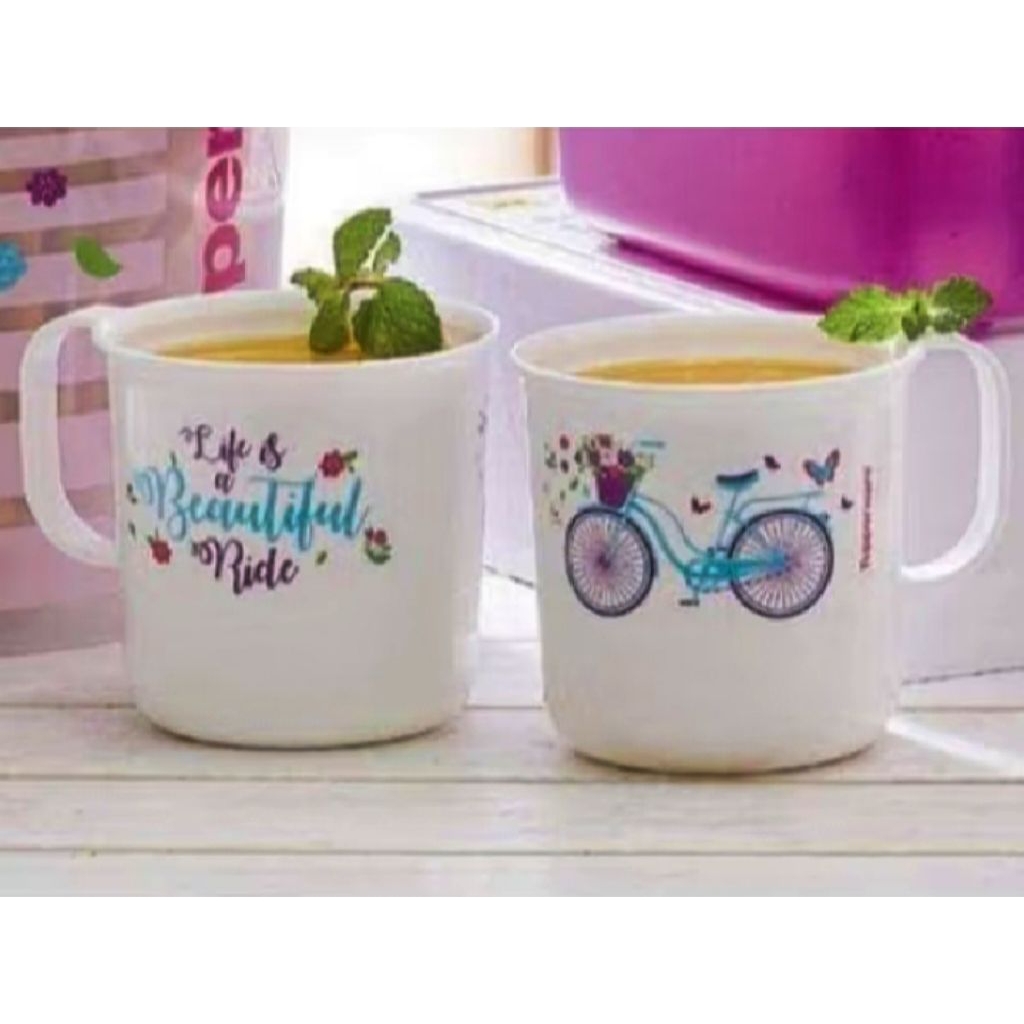 mug Tupperware, clear mug