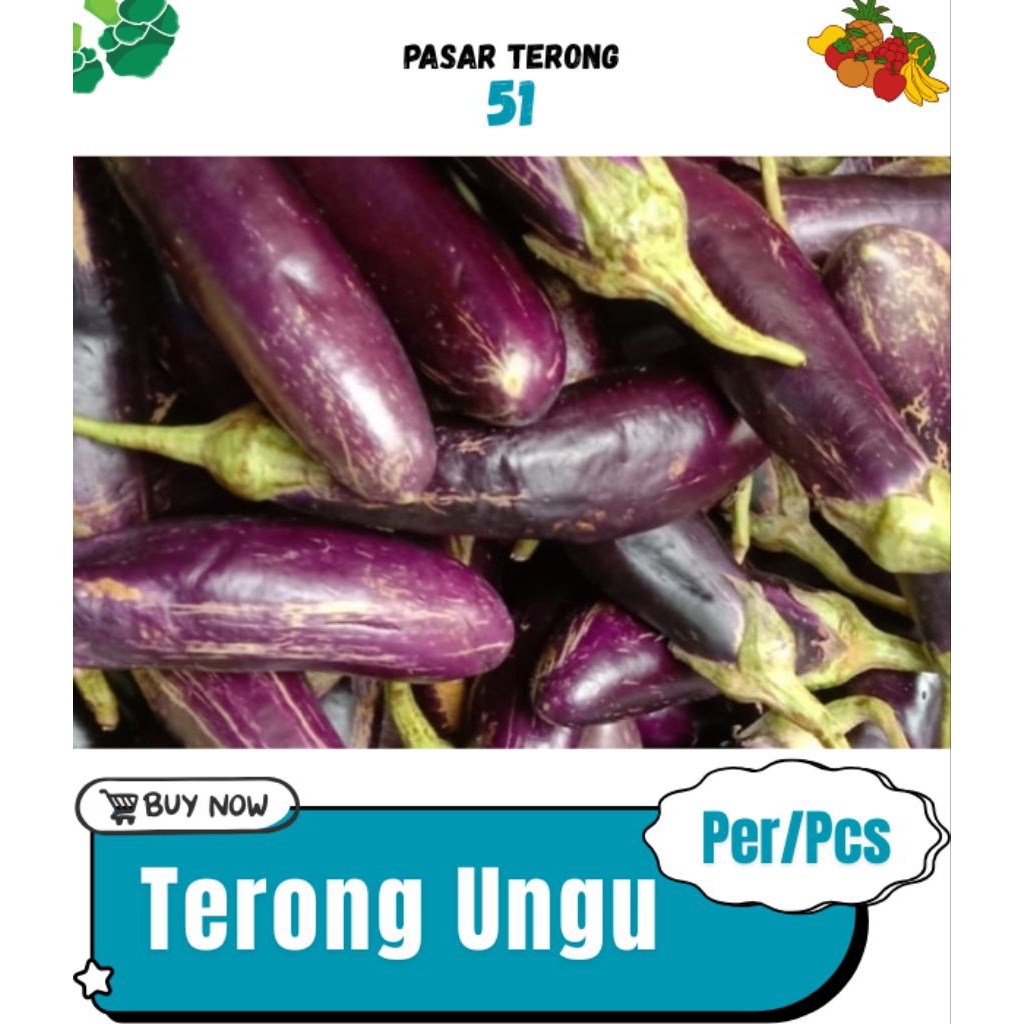 

Terong Ungu Makassar 2.000 Per/1Biji