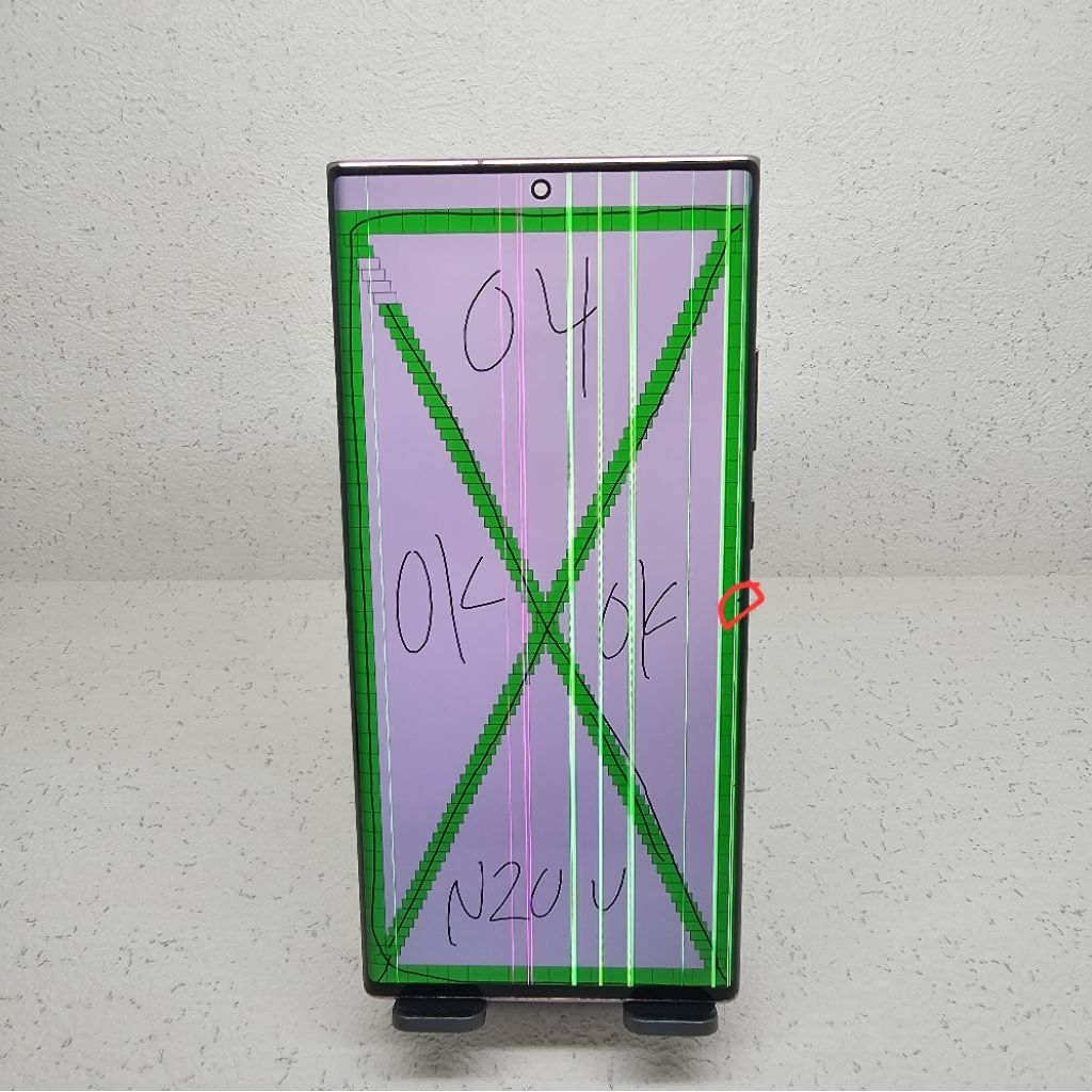 LCD Samsung Note 20 Ultra SM N985 Original Copotan Sein minus
