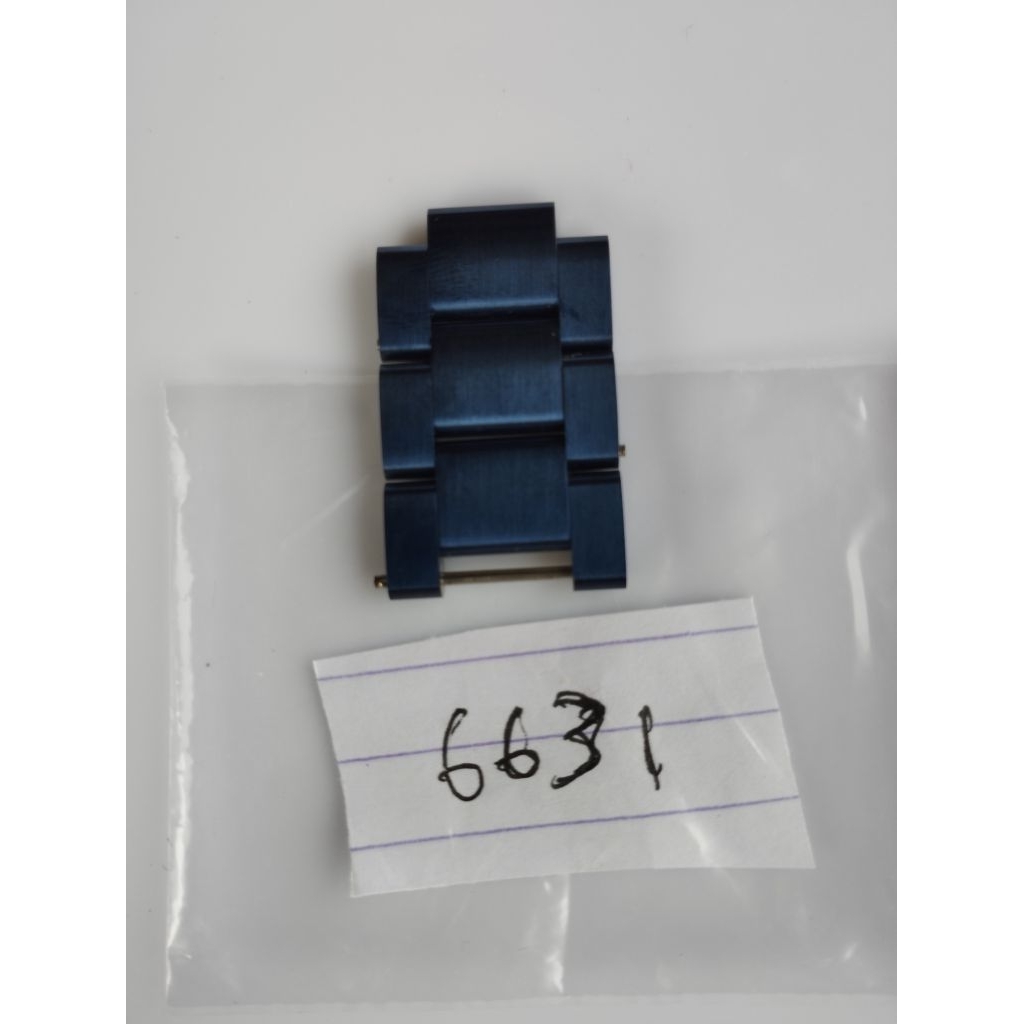 Sambungan Rantai Jam Tangan Alexandre Christie 6631 MC Warna Biru