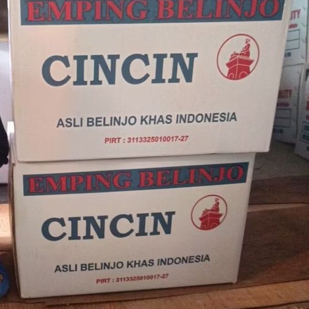 

emping tawar tipis kecil merk cincin