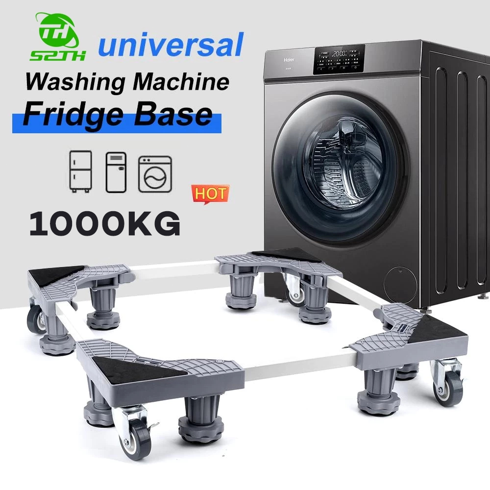 Alas Mesin Cuci Stainless Steel yang Dapat Disesuaikan / Alas Kulkas, Dudukan Mesin Cuci /kaki kulka