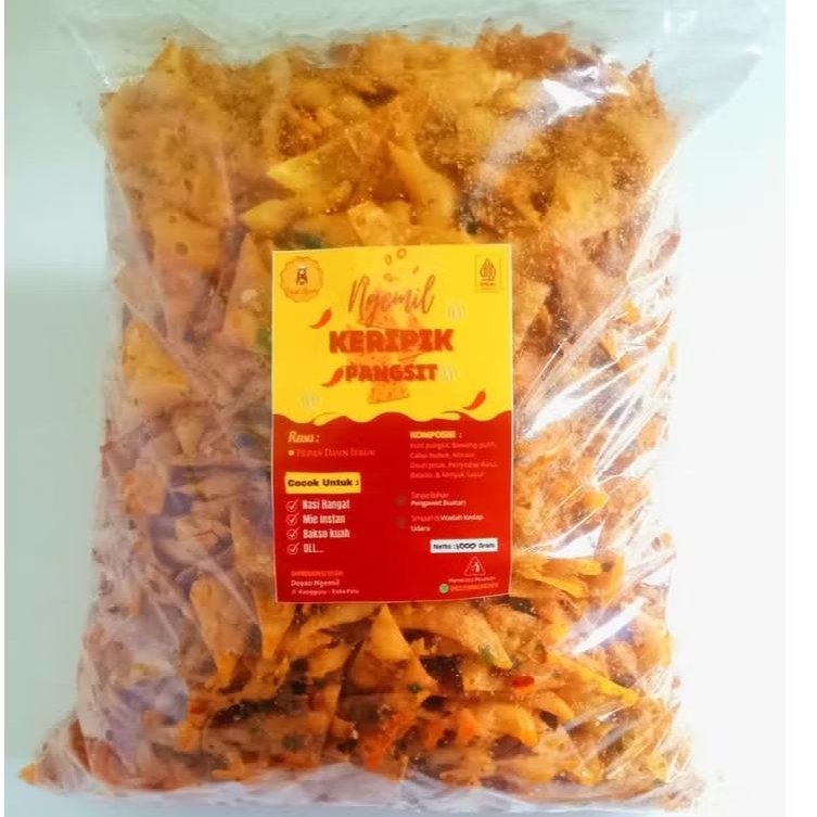 

Pangsit Pedas Daun Jeruk 500 GR/1 KG