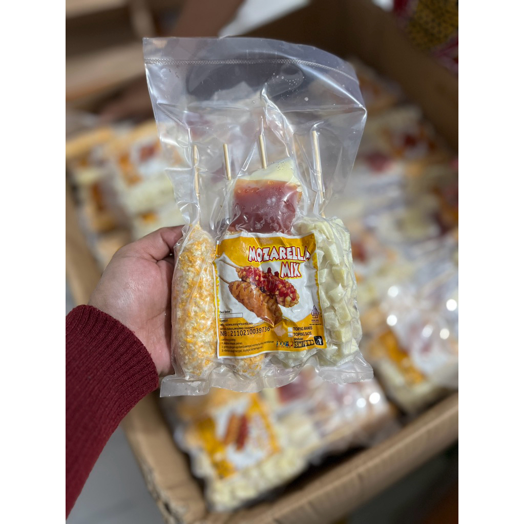 

Corndog mix hotang sosis mozarella