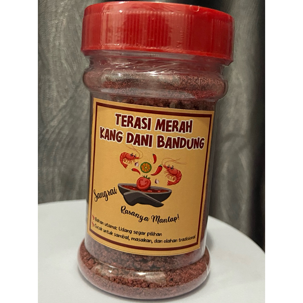 

Terasi merah kang dani bandung