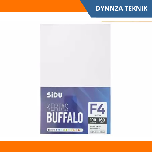 

Kertas Cover Jilid BUFALLO SIDU F4 100 Lembar (Putih)