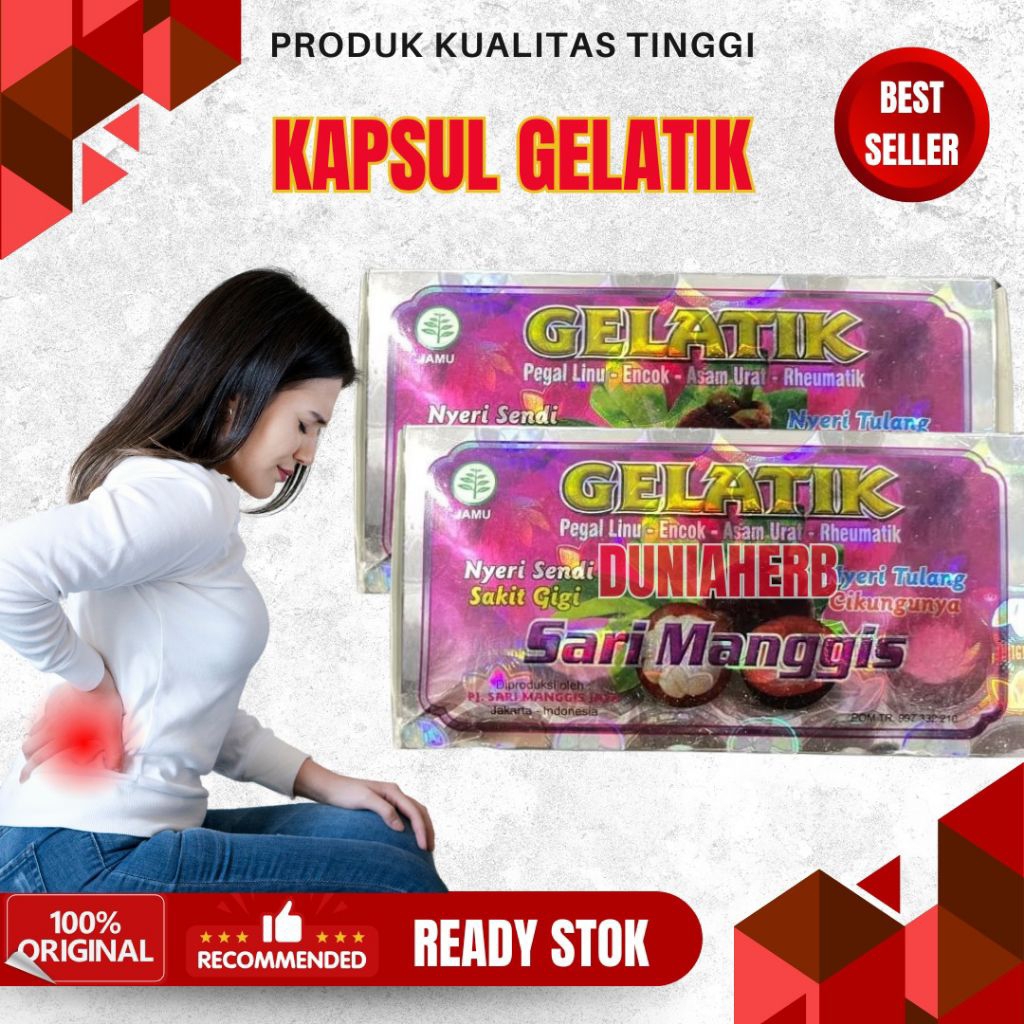 

Gelatik Kapsul Sari Kulit Manggis Original [Kotak]