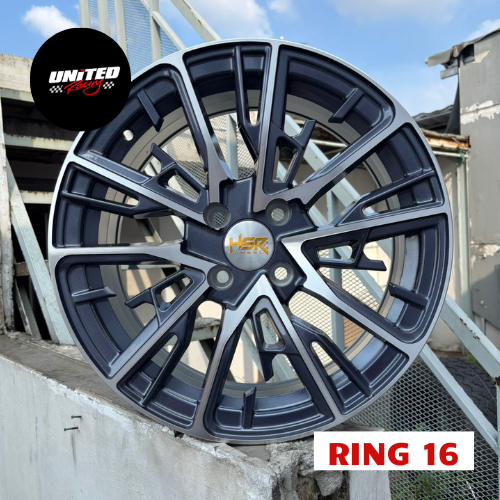 VELG MOBIL AGYA MOBILIO AVANZA VIOS ALTIS XENIA PELEK TERBARU RING 16 BANUA HSR R16X7 LOBANG 4 ET42 