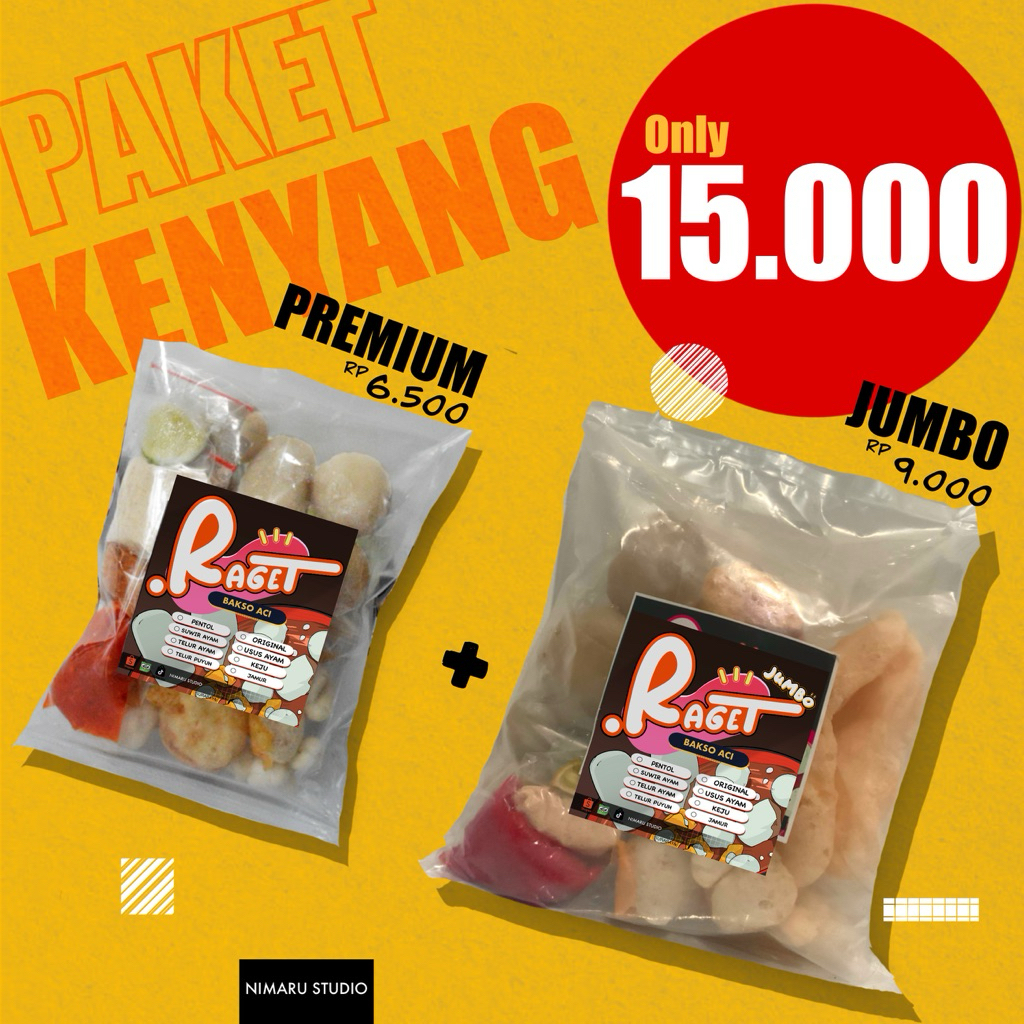 

BUNDLING PAKET KENYANG 2 BASO ACI PLUS DENGAN BERBAGAI ISIAN | PORSI PREMIUM + DOUBLE JUMBO CUANKI DAN ACI