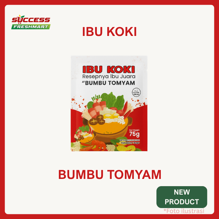 

ibu koki bumbu tomyam 75 gr