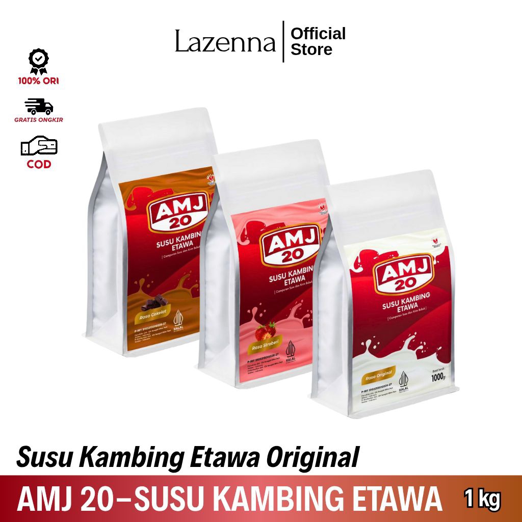 

Etawa AMJ 20 1kg | Susu Kambing Atasi Kolesterol Asam Urat