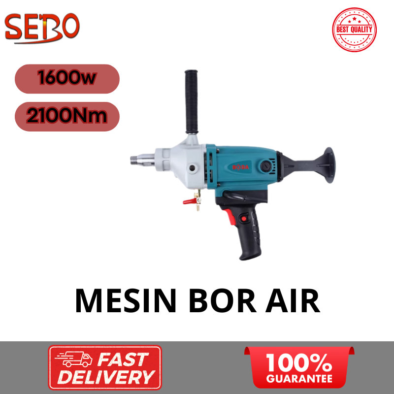 Boda Mesin Bor Air Sumur Tanah Mesin Pengeboran Daya 1600watt Multifungsi Kuat - DW1-120D