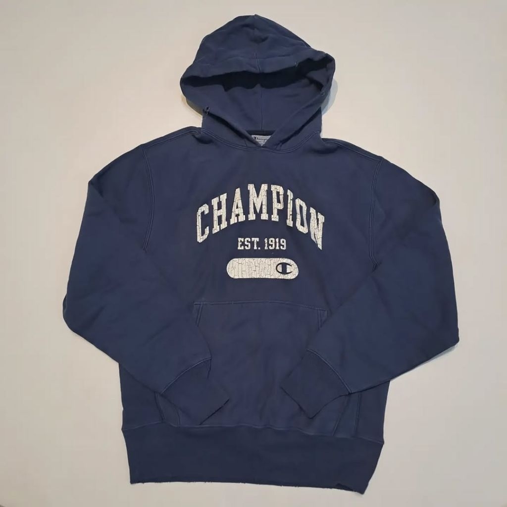 Hoodie Crewneck Champion Reverse Weave Washed Vintage