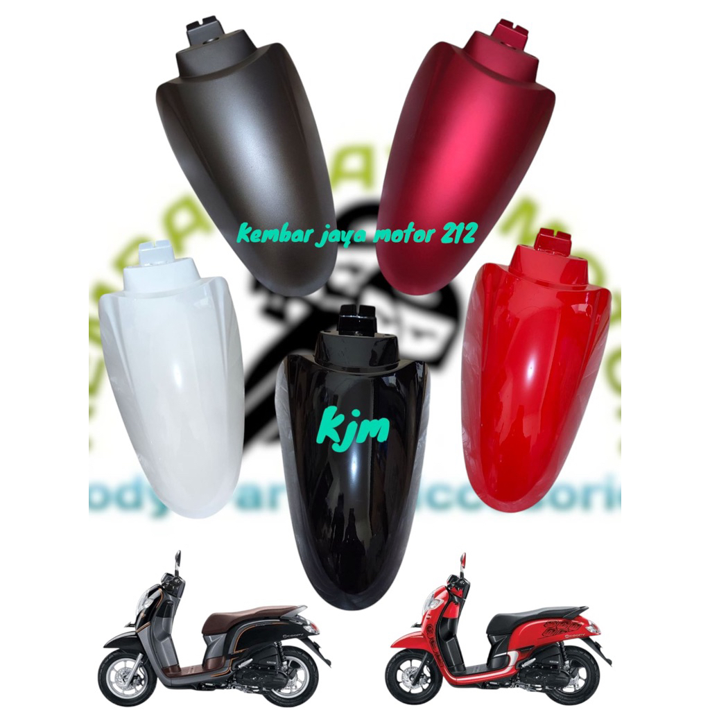 spakbor depan honda scoopy fi 2017-2019