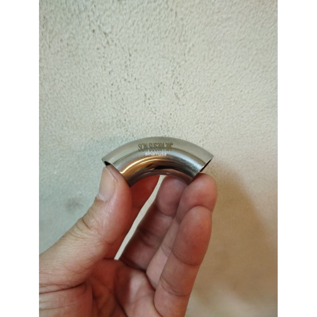 Elbow Sanitary Stainless 304  3/4 inchi 19.05 mm Foodgrade